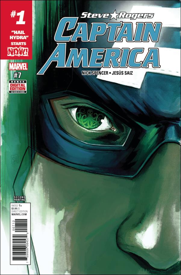 Captain America: Steve Rogers issue 7-F Stephanie Hans Cover (2nd Printing)