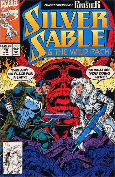Silver Sable & The Wild Pack 10-A by Marvel
