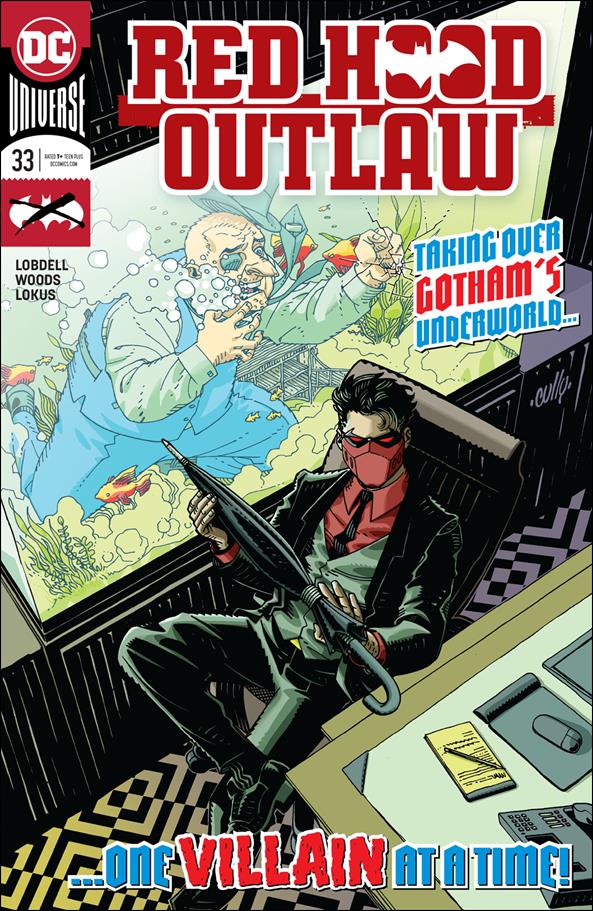 Red Hood: Outlaw issue 33 Cully Hamner Cover