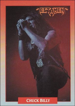 Rock Cards (Base Set) card 26 Chuck Billy