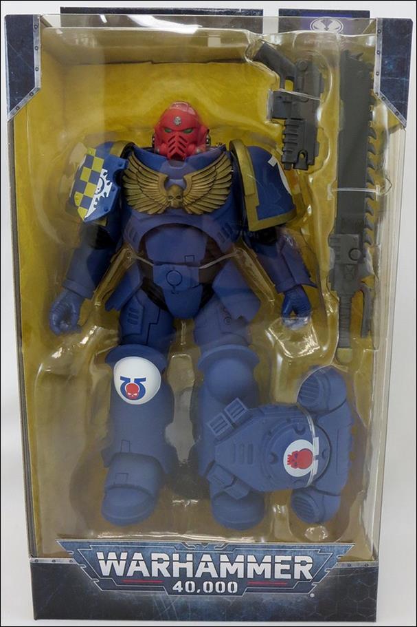 Warhammer 40,000 figure 2 Ultramarines Primaris Assault Intercessor