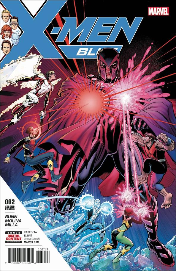 X-Men: Blue issue 2-C Arthur Adams (2nd Printing) Cover