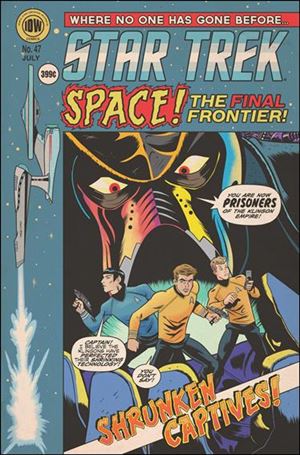 Star Trek (2011) issue 47-B Derek Charm EC Comics Subscription Cover