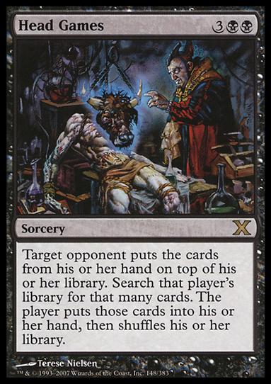 Magic the Gathering: 10th Edition (Base Set) card 148 Head Games