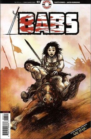 Babs issue 3-B Richard Pace Cover