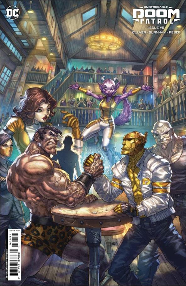 Unstoppable Doom Patrol issue 5-C Alan Quah 1:25 Cardstock Cover