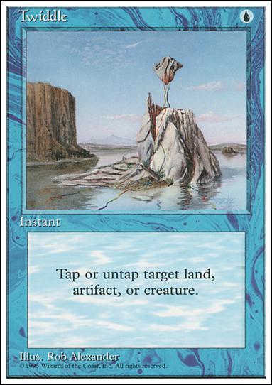 Magic the Gathering: 4th Edition (Base Set) card 109 Twiddle