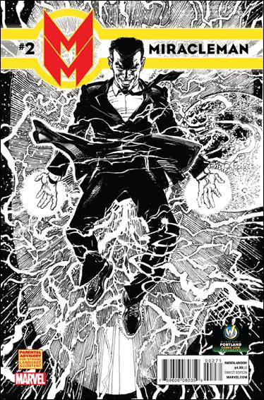 Miracleman (2014) issue 2-G Neal Adams B&W WW Portland Comic Con Cover  