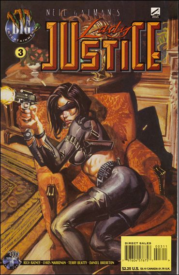 Neil Gaiman's Lady Justice (1996) 3-A by BIG Entertainment