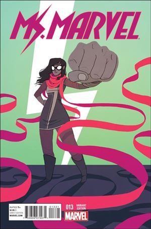 Ms. Marvel (2014)  issue 13-B Sara Pichelli Women of Marvel Cover