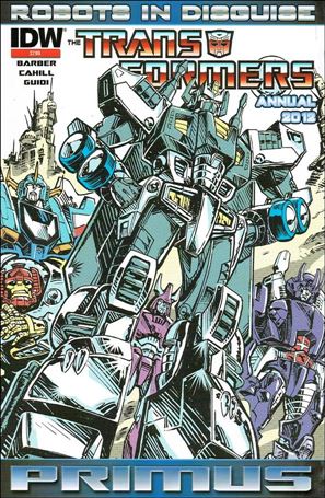 Transformers: Robots in Disguise Annual issue 2012-D Guido Guidi Cover