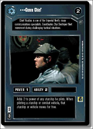 Star Wars: Dagobah Limited (Base Set) card 7 Comm Chief