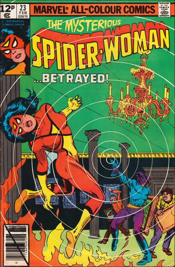 Spider-Woman (1978) issue 23-B UK Price Cover