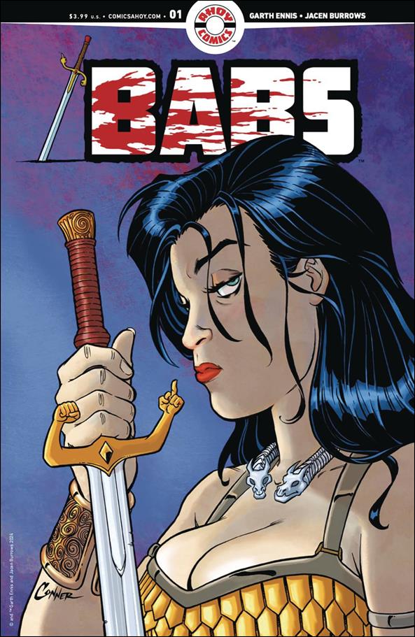 Babs issue 1-C Amanda Conner Cover