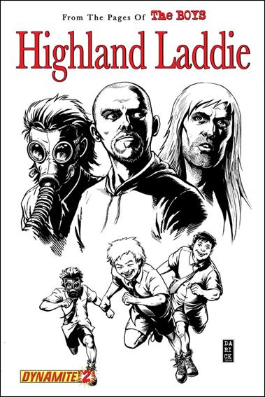 Boys: Highland Laddie issue 2-B 1:25 Black and White Cover