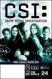 IDW Free Comic Book Day Sampler issue 1 CSI: Crime Scene Investigation Cover