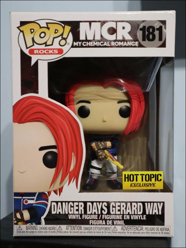 Pop! Rocks figure 181 Danger Days Gerard Way 
