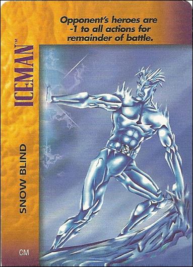 Marvel Overpower Powersurge (Base Set) card nn84 Iceman: Snow Blind
