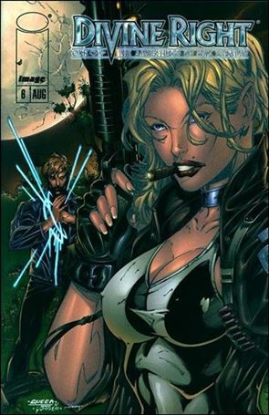 Divine Right issue 6-B Randy Queen Glow in the Dark Cover