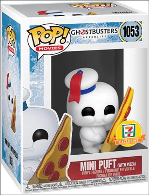 POP! Movies figure '1053' Mini Puft (With Pizza) 7-Eleven Exclusive