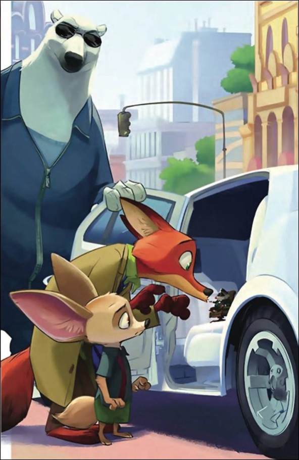 Zootopia (2025) issue 3-G Storybook Art Virgin 1:10 Cover