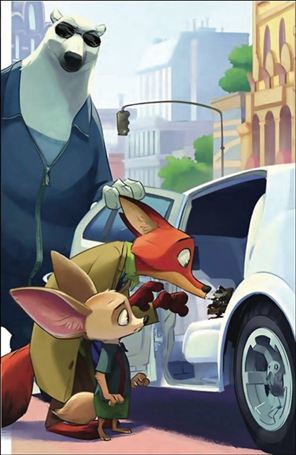 Zootopia (2025) issue 3-G Storybook Art Virgin 1:10 Cover