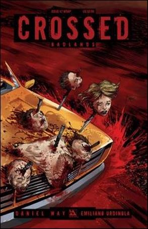 Crossed: Badlands issue 47-B Wraparound Cover