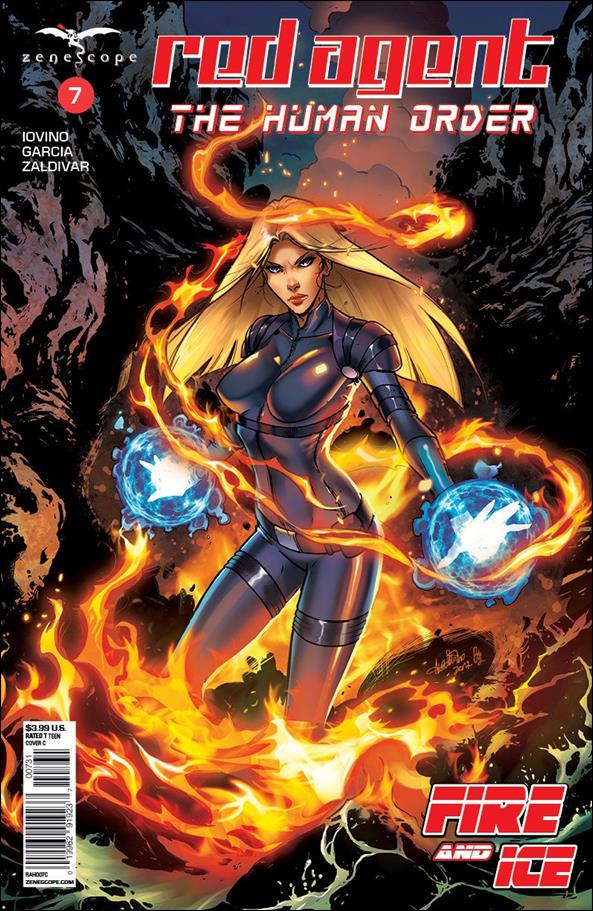 Red Agent: The Human Order issue 7-C Tina Valentino Cover