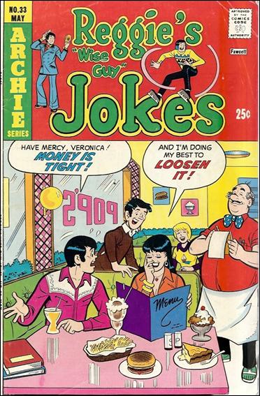 Reggie's Wise Guy Jokes issue 33