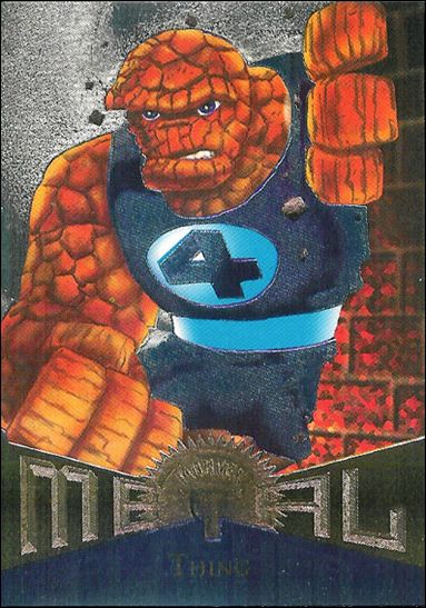Marvel Metal (Parallel Flasher Set) card 42 Thing