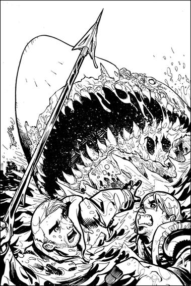 Fanboys vs Zombies issue 10-C Dominike "Domo" Stanton 1:10 Virgin Sketch Cover