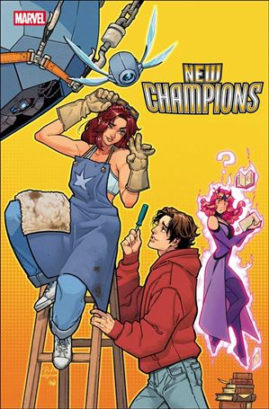 New Champions issue 5.00-B Rickie Yagawa Cover