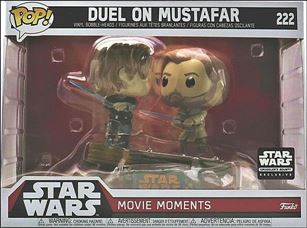 POP! Star Wars figure '222' Duel on Mustafar Smuggler's Bounty