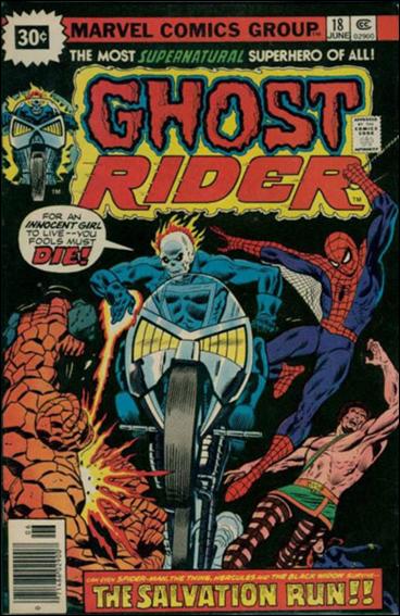 Ghost Rider (1973) issue 18-B 30 Cent Price Cover