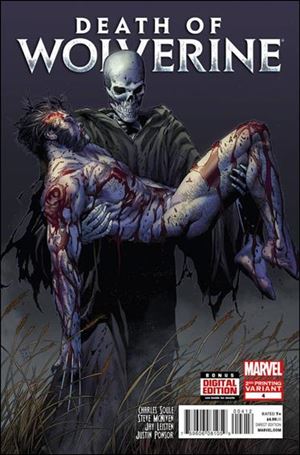 Death of Wolverine issue 4-H Steve McNiven Cover (2nd Printing)