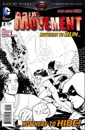 Movement issue 2-B 1:25 Black and White Cover