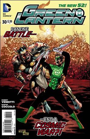 Green Lantern (2011) issue 30 Billy Tan Standard Cover