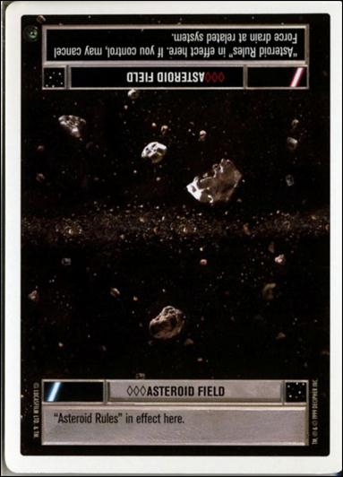 Star Wars: Dagobah Revised (Base Set) card 64 Asteroid Field
