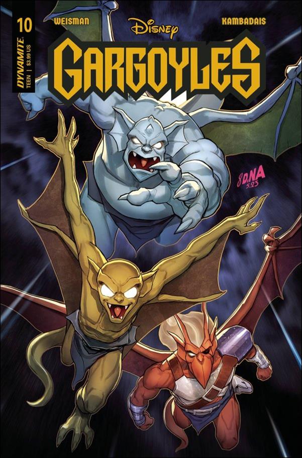 Gargoyles (2022) issue 10 David Nakayama Cover