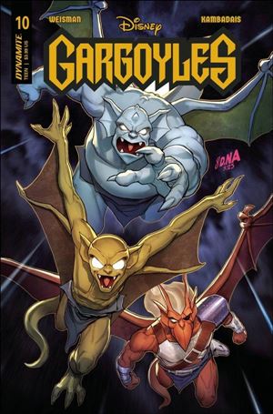 Gargoyles (2022) issue 10 David Nakayama Cover