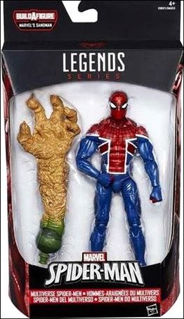 Marvel Legends Series: Spider-Man (Sandman Series) figure 5 Multiverse Spider-Men (Spider-UK)