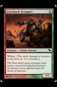 Magic the Gathering: Shadowmoor (Base Set) card 217 Scuzzback Scrapper