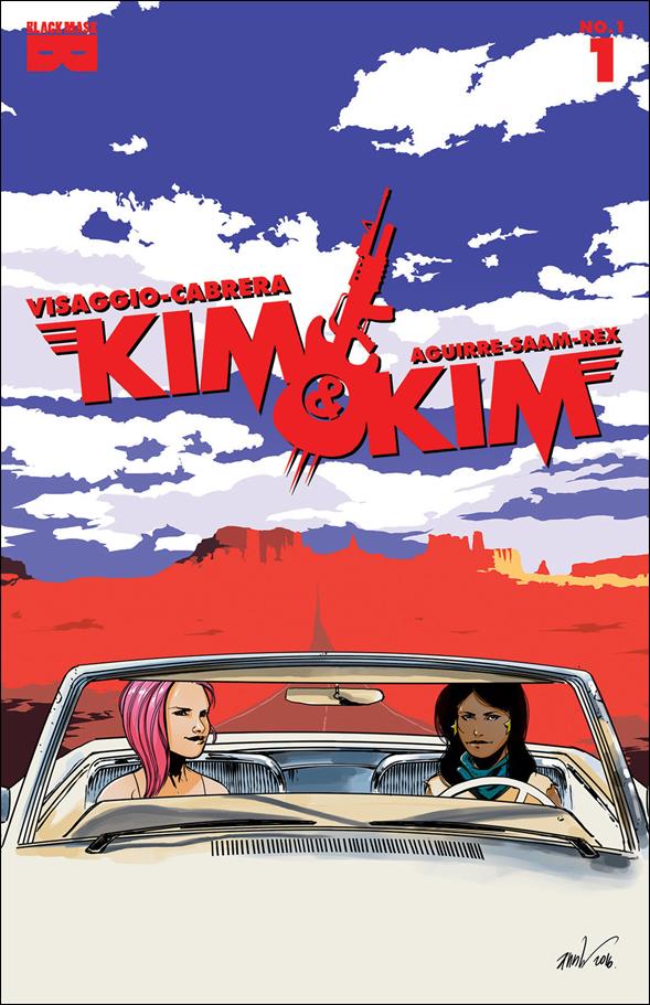 Kim & Kim issue 1-E Amancay Nahuelpan New England Comics Cover 1/250