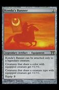 Magic the Gathering: Champions of Kamigawa (Base Set) card 259 Konda's Banner