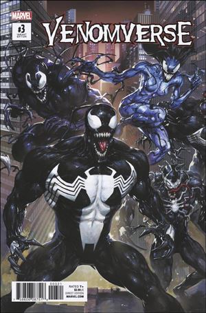 Venomverse issue 3-B Clayton Crain Connecting Cover