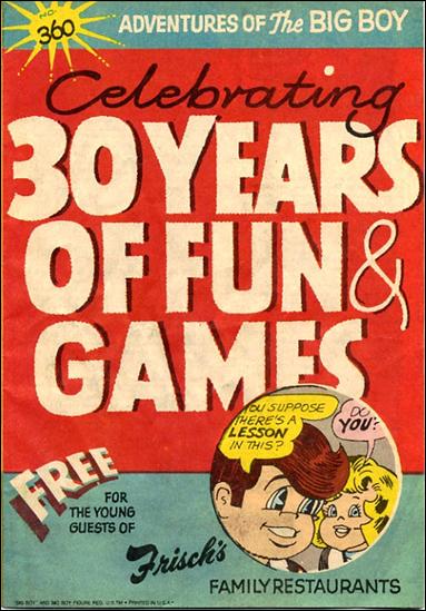 Adventures of the Big Boy issue 360 Frisch's Cover