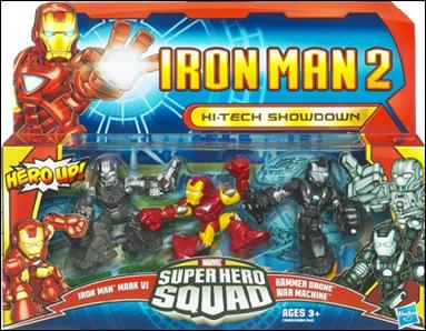 Iron Man 2 - Marvel Super Hero Squad (Box Sets) figure 5 Hi-Tech Showdown