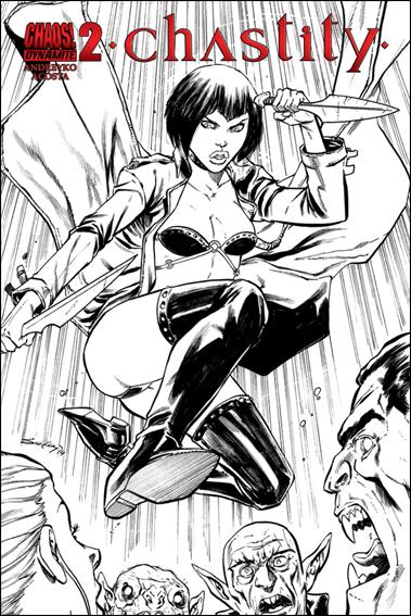 Chastity (2014) issue 2-D Tim Seeley 1:25 Black & White Cover