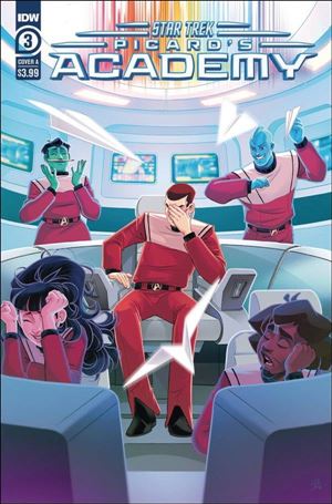 Star Trek: Picard's Academy issue 3 Sweeney Boo Cover