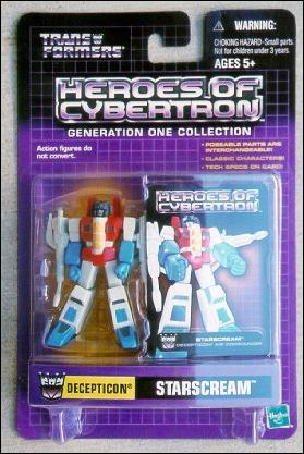 Transformers: Heroes of Cybertron (Generation One Collection) figure 3 Starscream